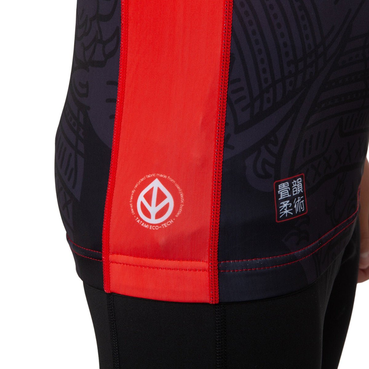 Tatami Fightwear Kid's Takedown Tiger Eco Tech Recycled Rashguard - Black - Forza Sports