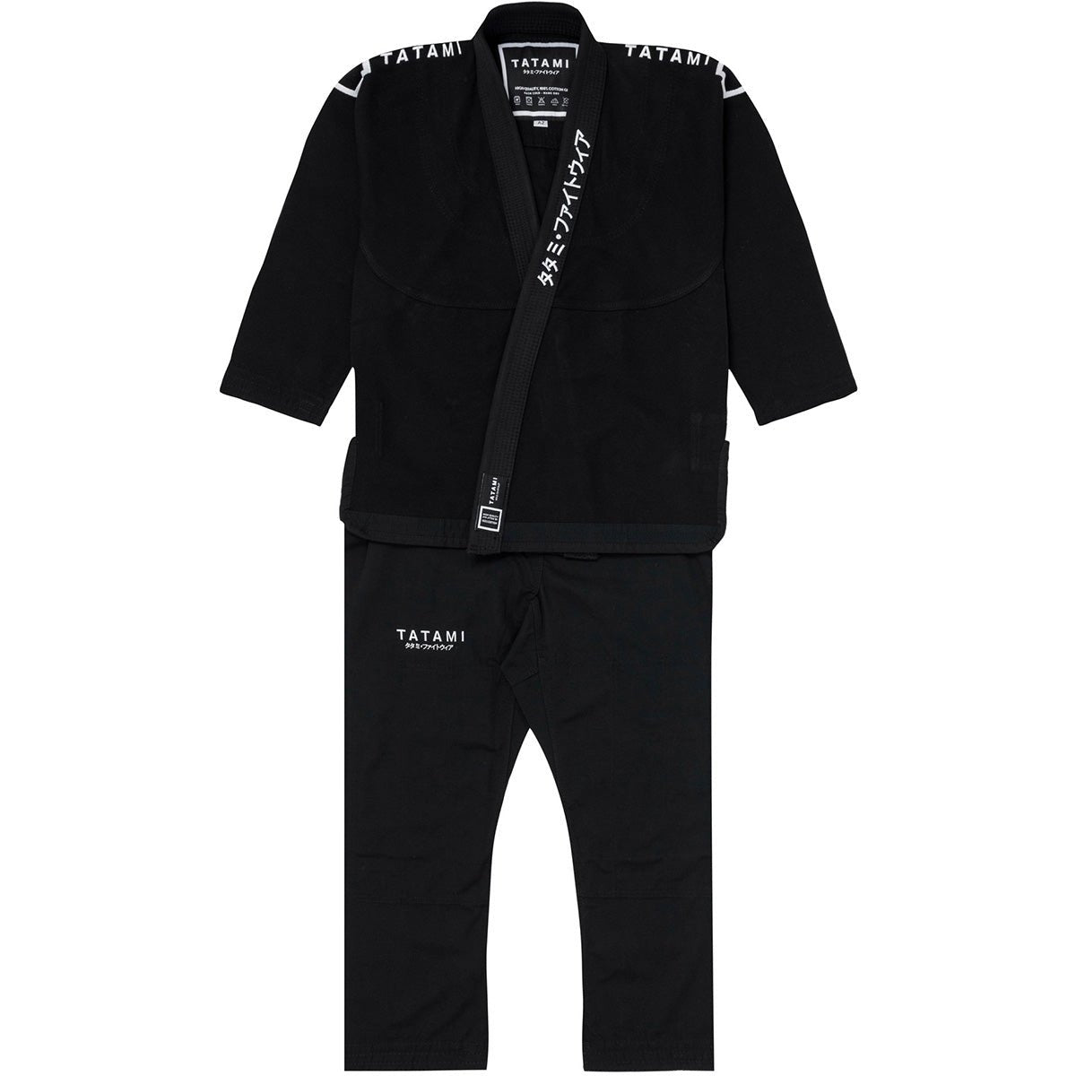 Tatami Fightwear Katakana BJJ Gi - Black - Forza Sports