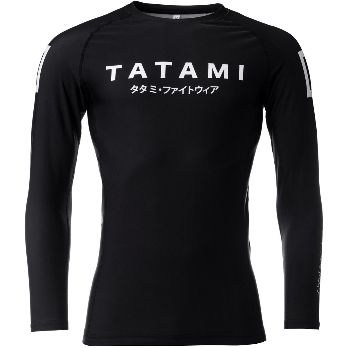 Tatami Fightwear Katakana Long Sleeve Rashguard - Black - Forza Sports