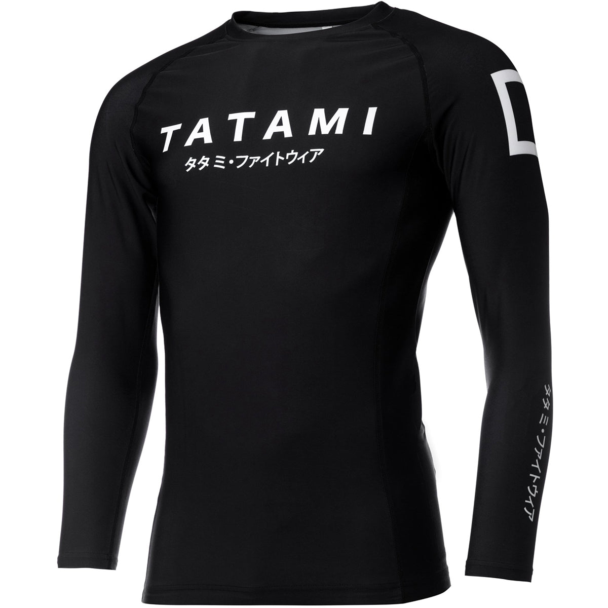 Tatami Fightwear Katakana Long Sleeve Rashguard - Black - Forza Sports