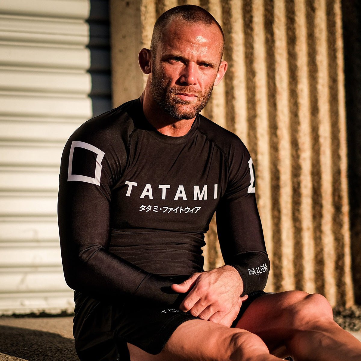 Tatami Fightwear Katakana Long Sleeve Rashguard - Black - Forza Sports