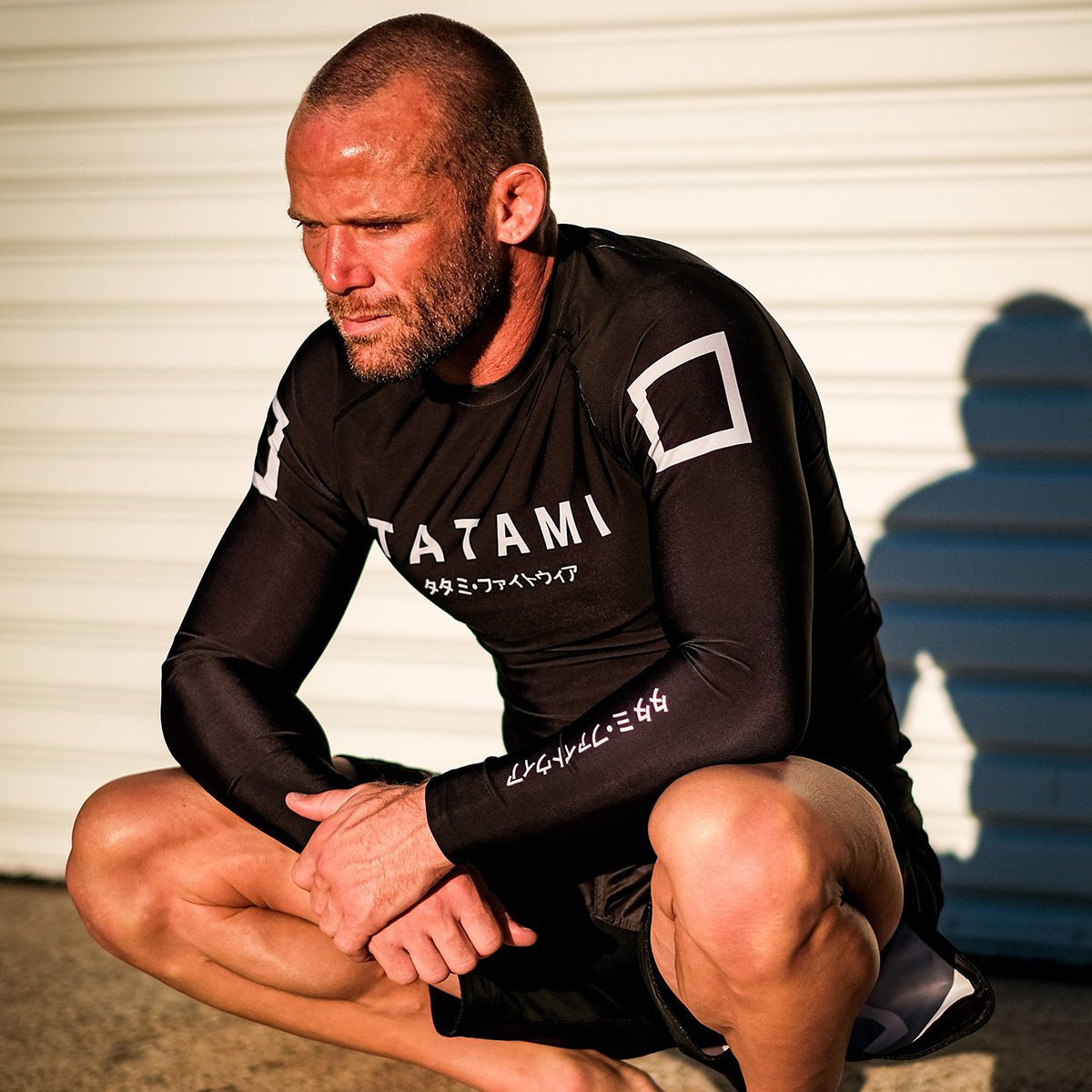 Tatami Fightwear Katakana Long Sleeve Rashguard - Black - Forza Sports