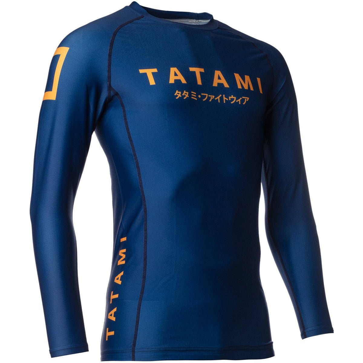 Tatami Fightwear Katakana Long Sleeve Rashguard - Navy - Forza Sports
