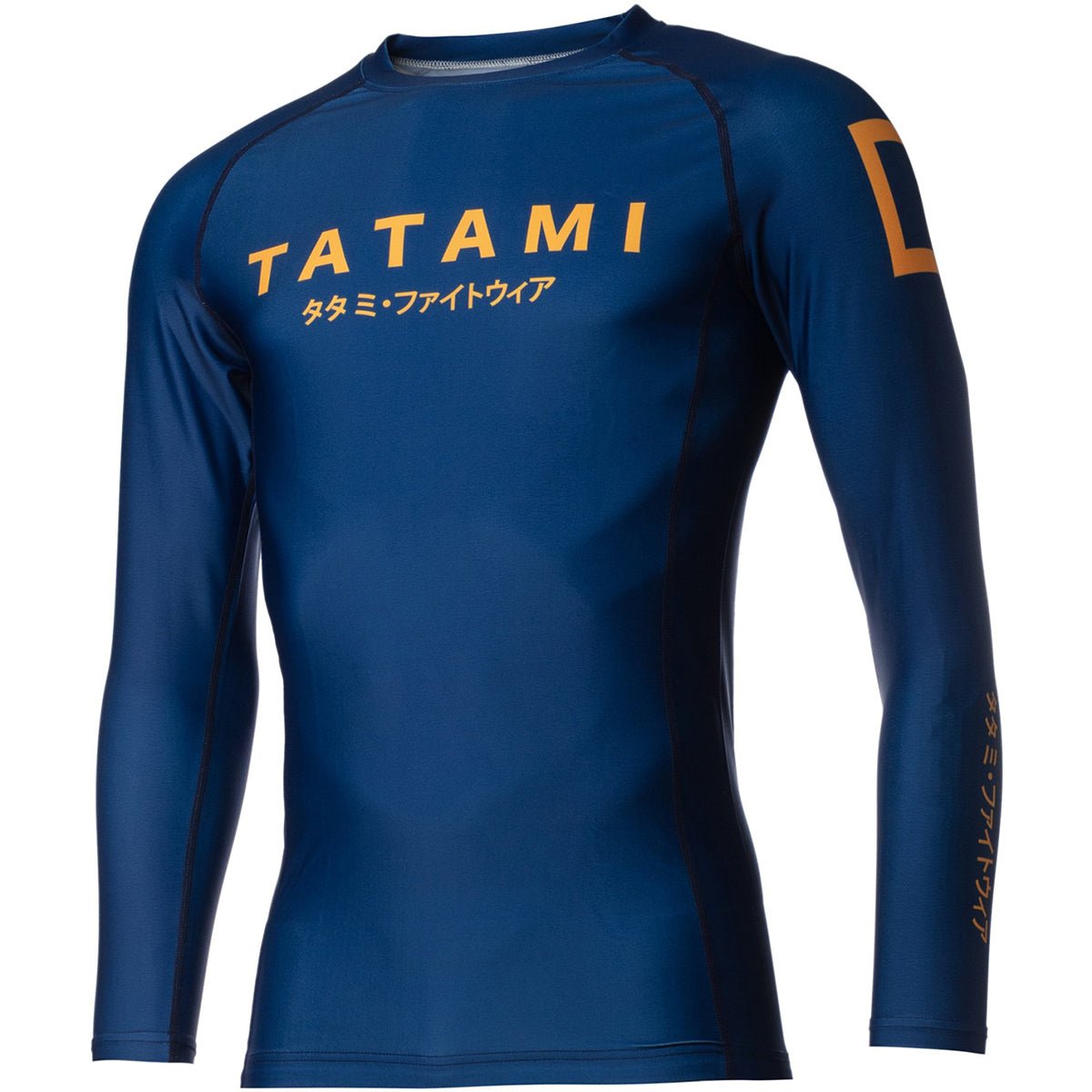 Tatami Fightwear Katakana Long Sleeve Rashguard - Navy - Forza Sports
