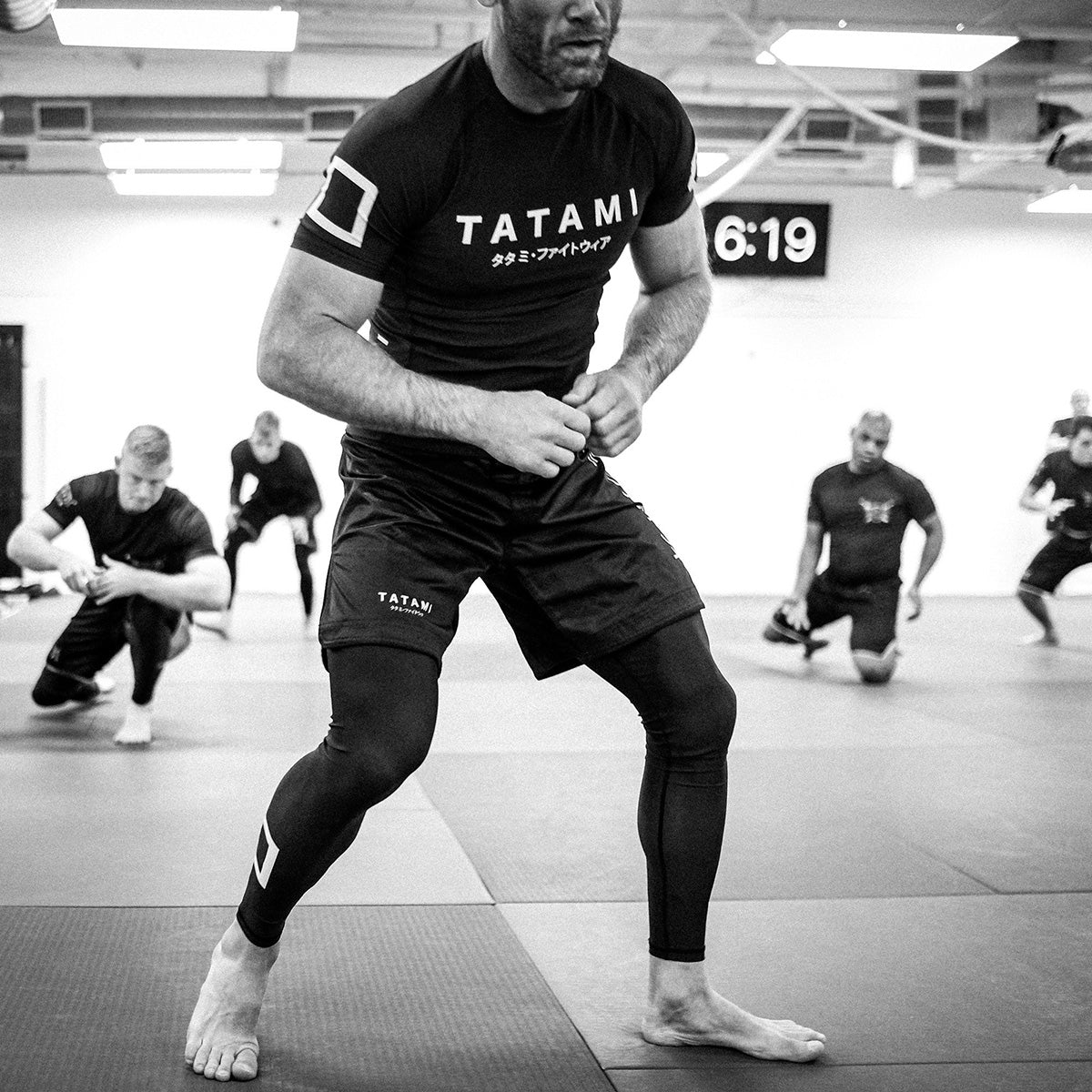 Tatami Fightwear Katakana Grappling Spats - Black - Forza Sports