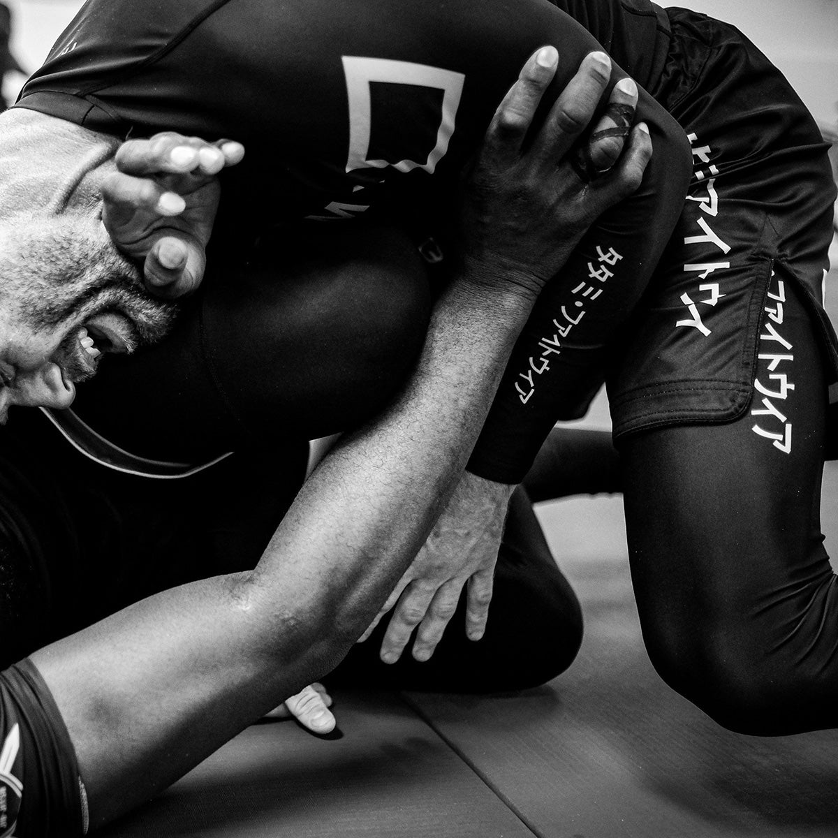 Tatami Fightwear Katakana Grappling Spats - Black - Forza Sports