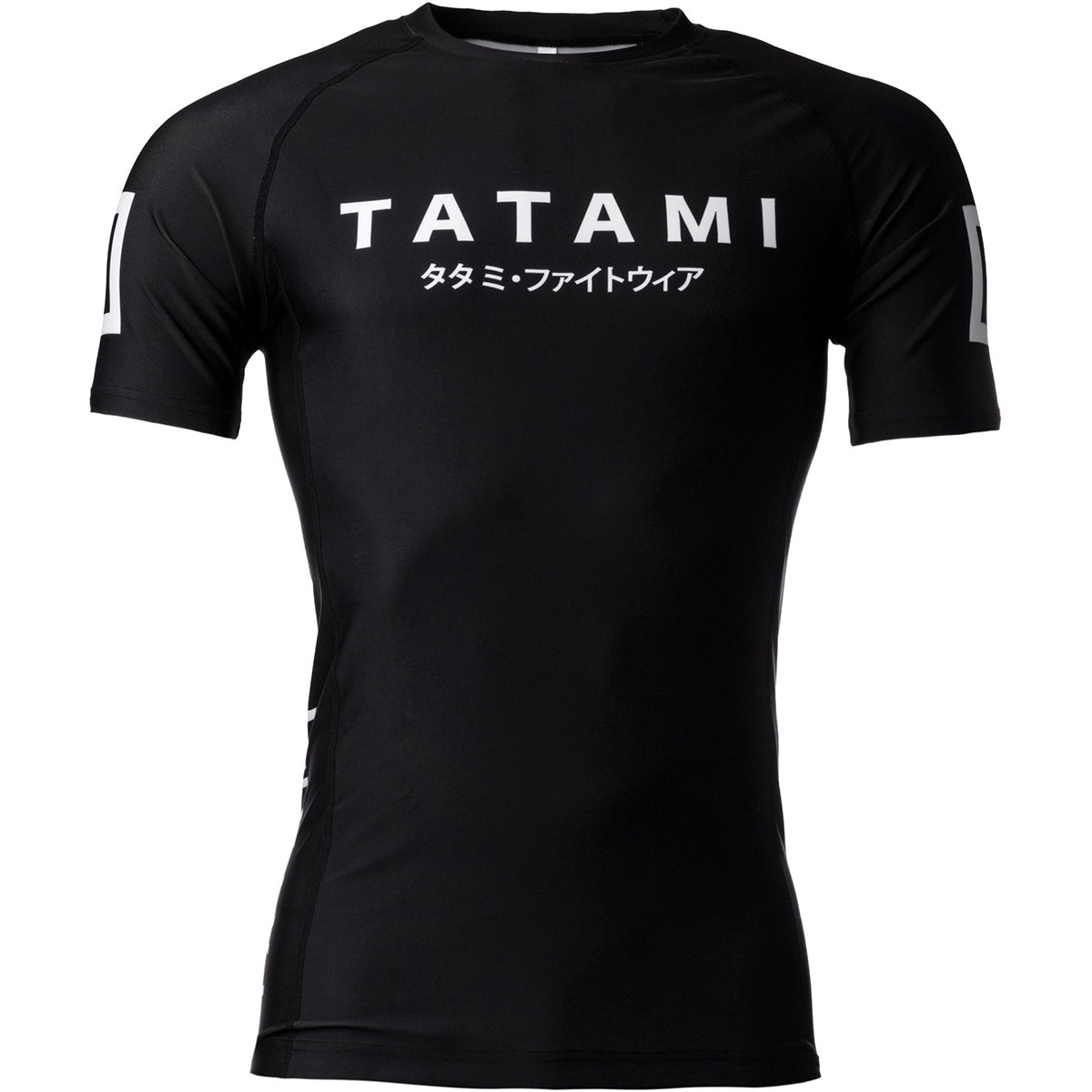 Tatami Fightwear Katakana Short Sleeve Rashguard - Black - Forza Sports