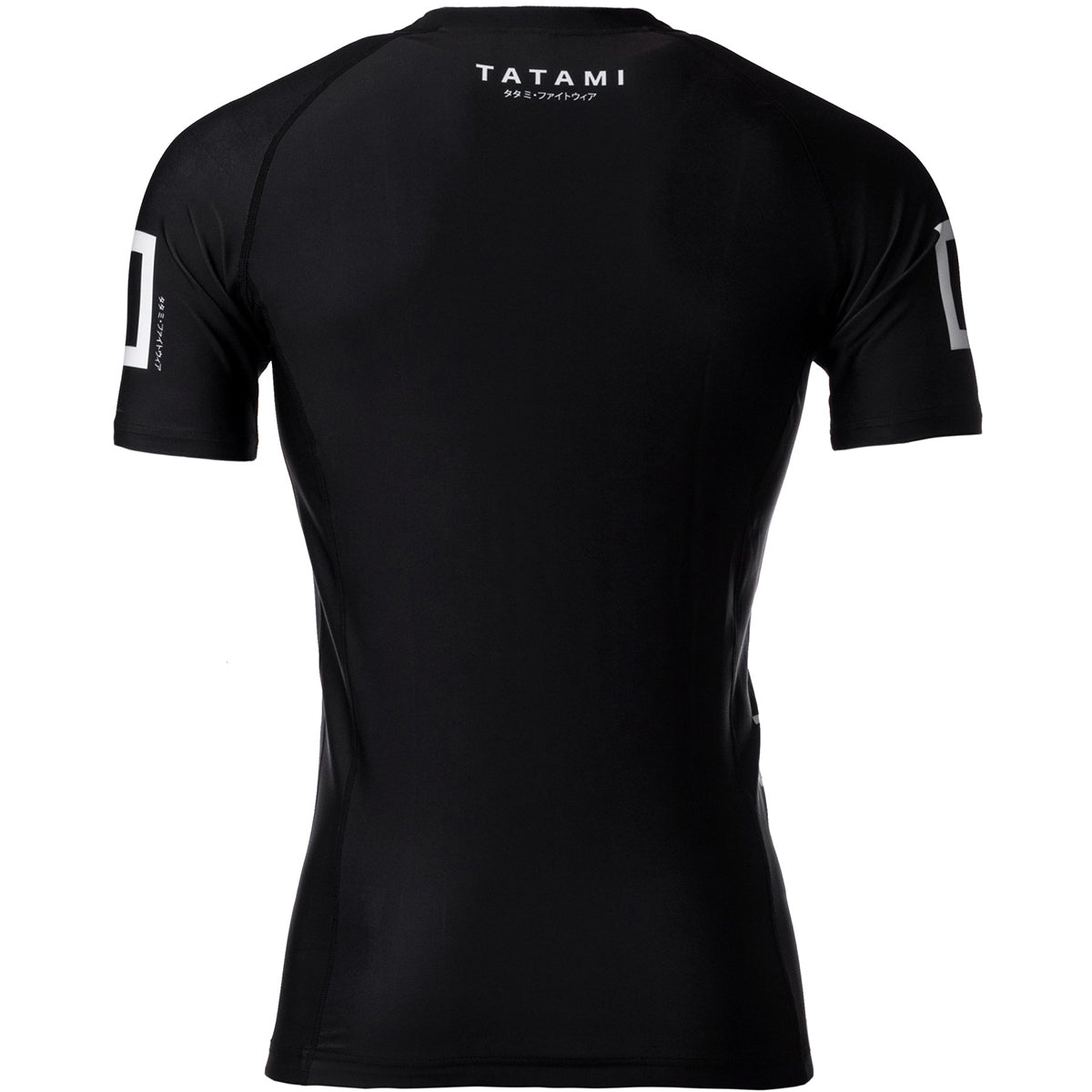 Tatami Fightwear Katakana Short Sleeve Rashguard - Black - Forza Sports
