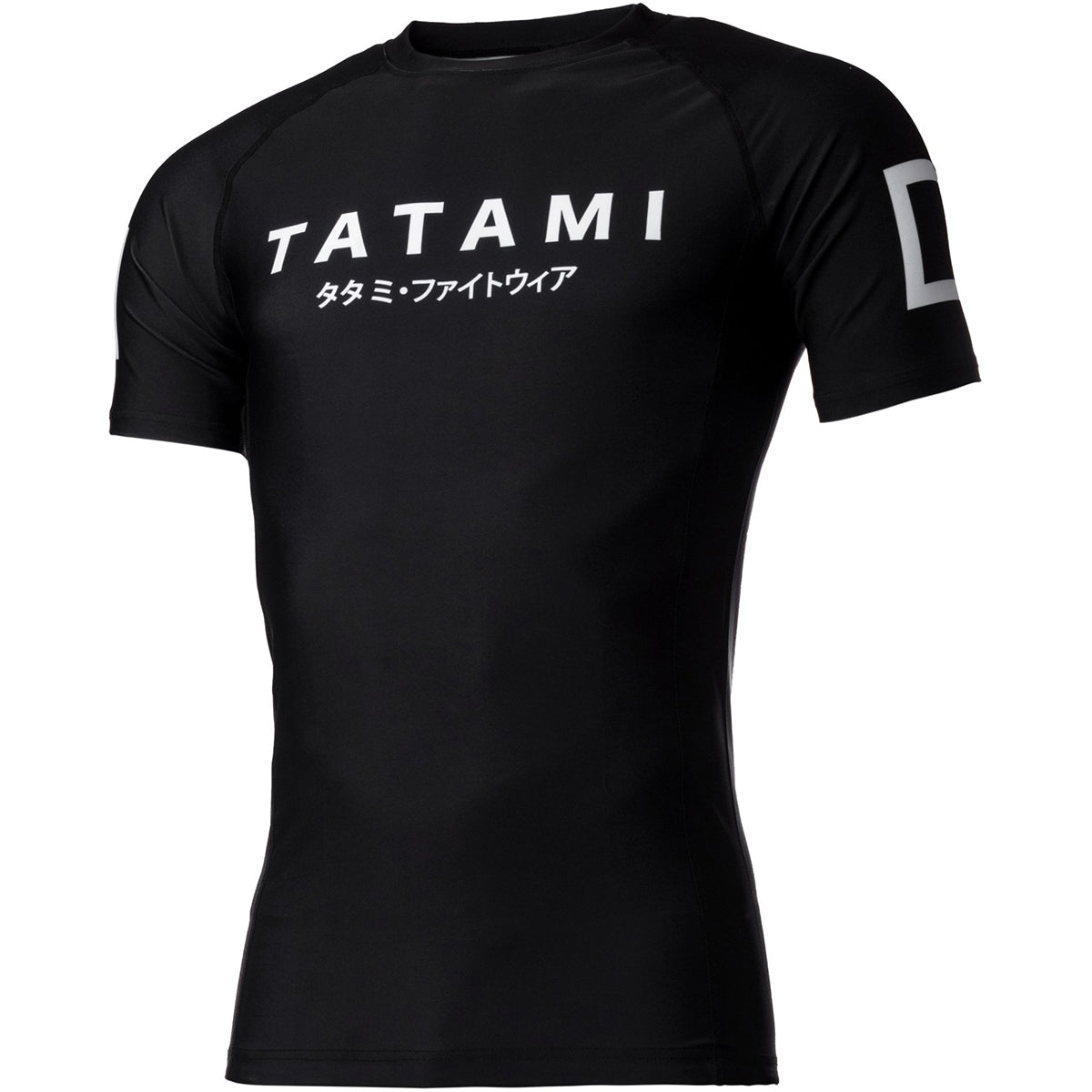Tatami Fightwear Katakana Short Sleeve Rashguard - Black - Forza Sports