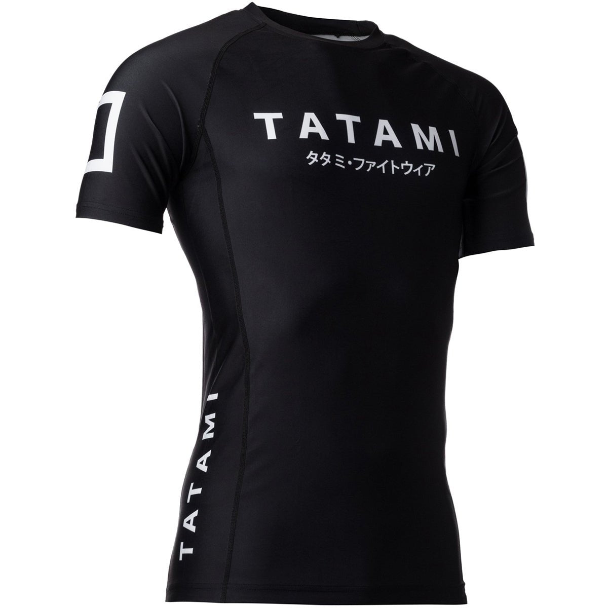 Tatami Fightwear Katakana Short Sleeve Rashguard - Black - Forza Sports