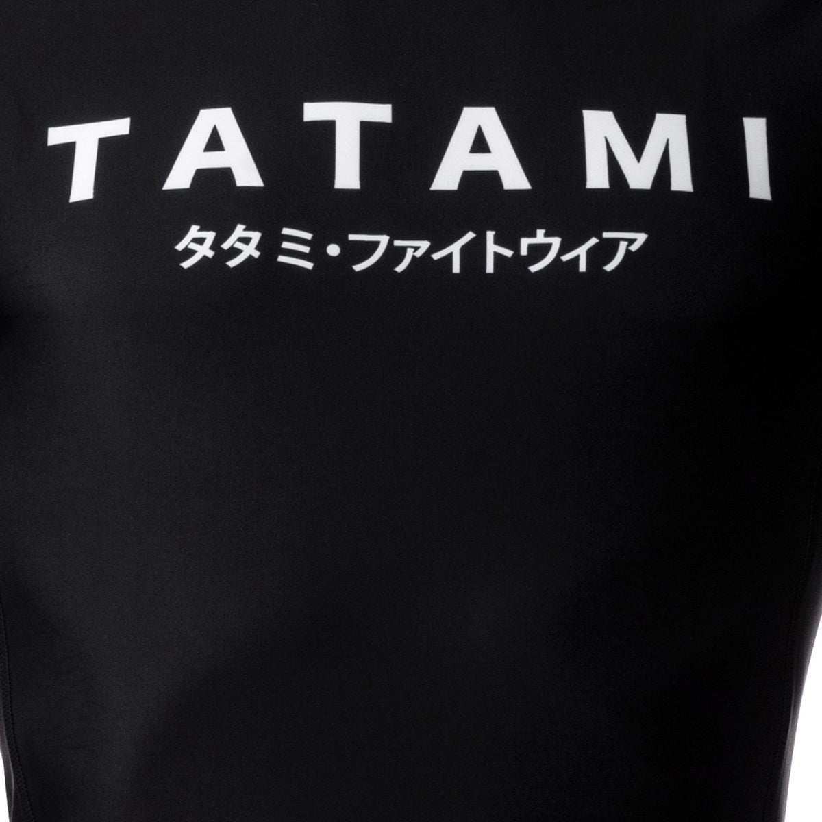 Tatami Fightwear Katakana Short Sleeve Rashguard - Black - Forza Sports