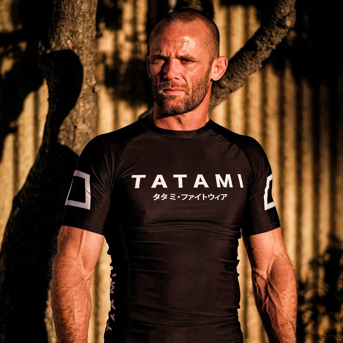 Tatami Fightwear Katakana Short Sleeve Rashguard - Black - Forza Sports