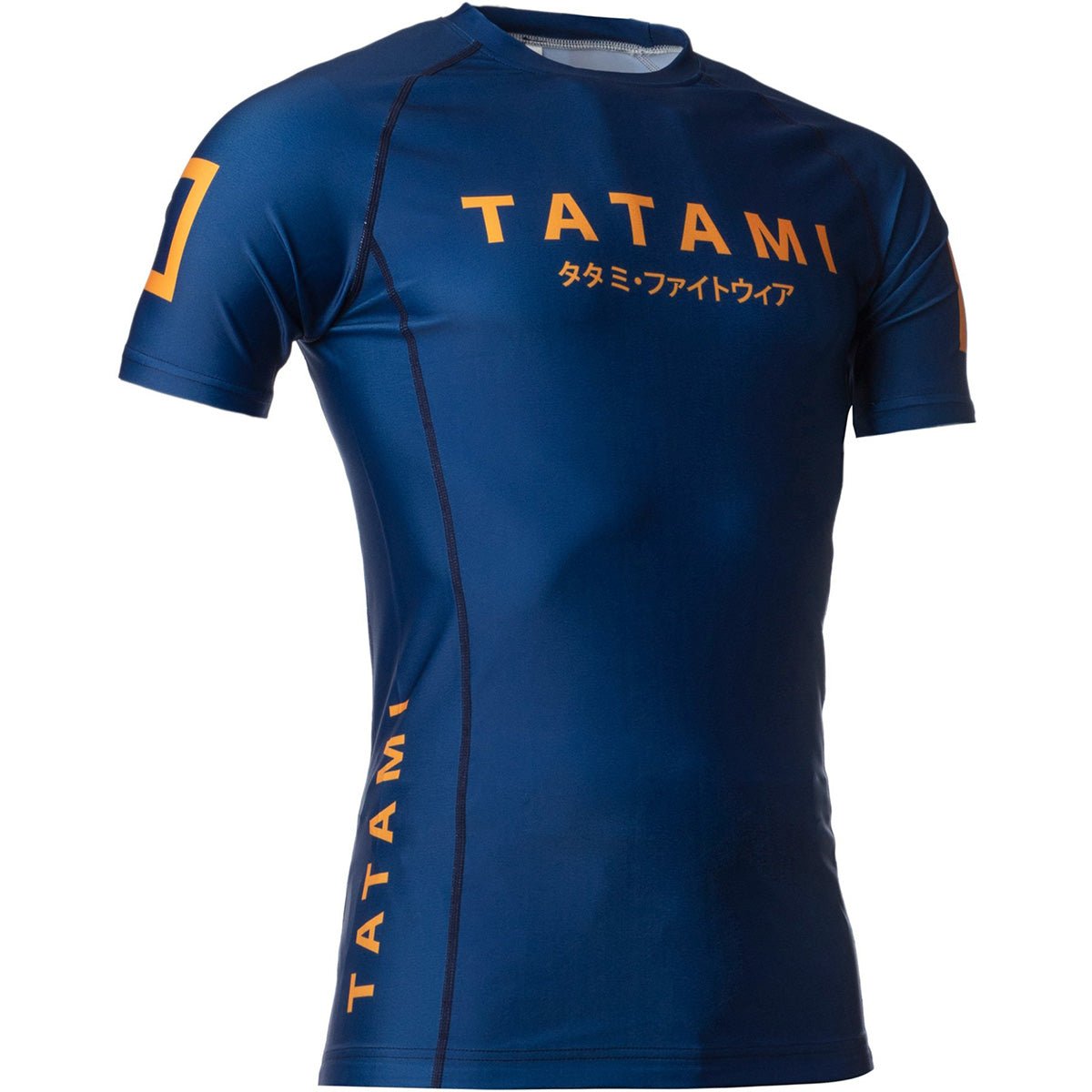 Tatami Fightwear Katakana Short Sleeve Rashguard - Navy - Forza Sports