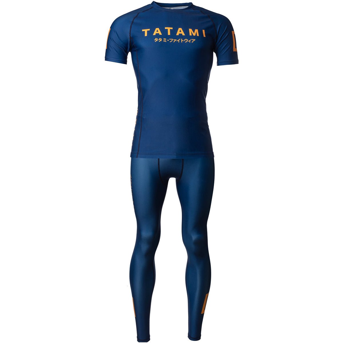 Tatami Fightwear Katakana Short Sleeve Rashguard - Navy - Forza Sports