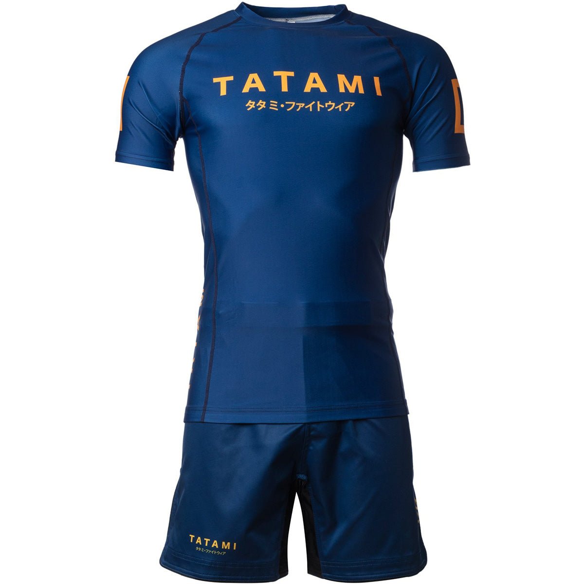 Tatami Fightwear Katakana Short Sleeve Rashguard - Navy - Forza Sports