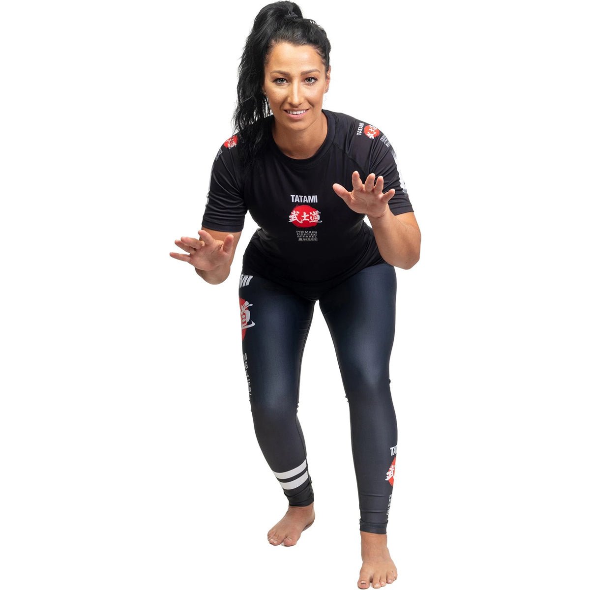 Tatami Fightwear Women's Bushido Leggings - Black - Forza Sports