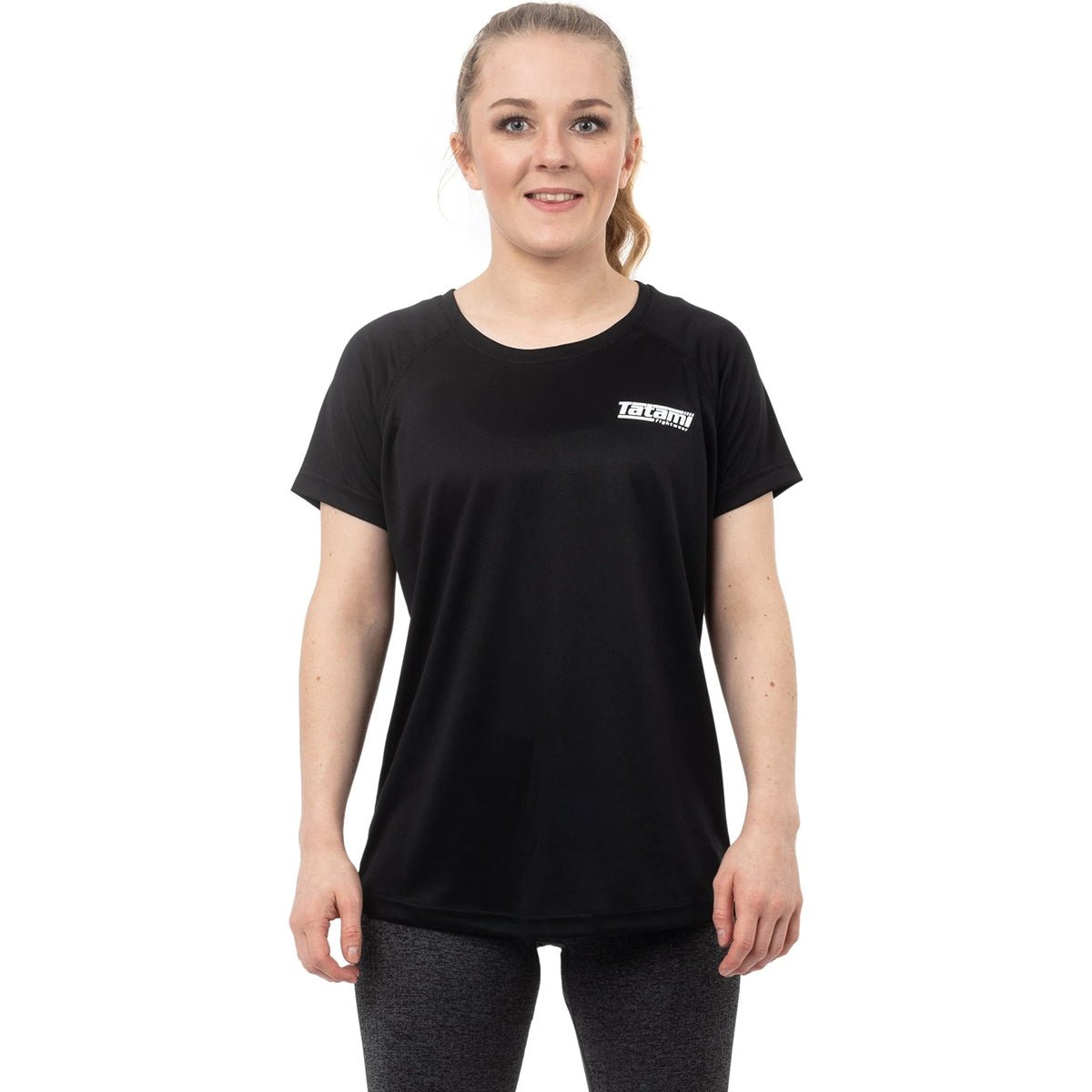 Tatami Fightwear Women's Dry Fit T-Shirt - Small - Black - Forza Sports