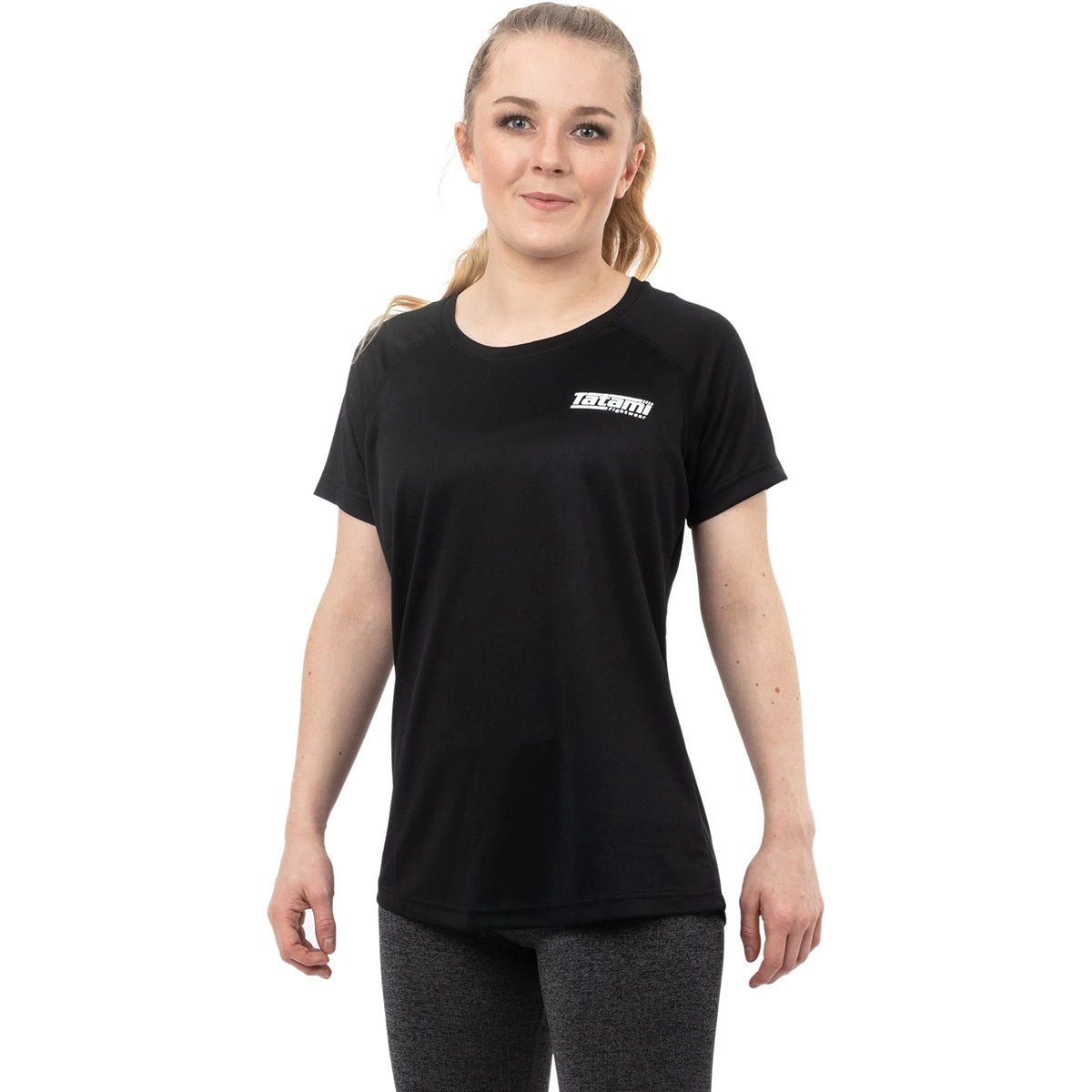 Tatami Fightwear Women's Dry Fit T-Shirt - Small - Black - Forza Sports