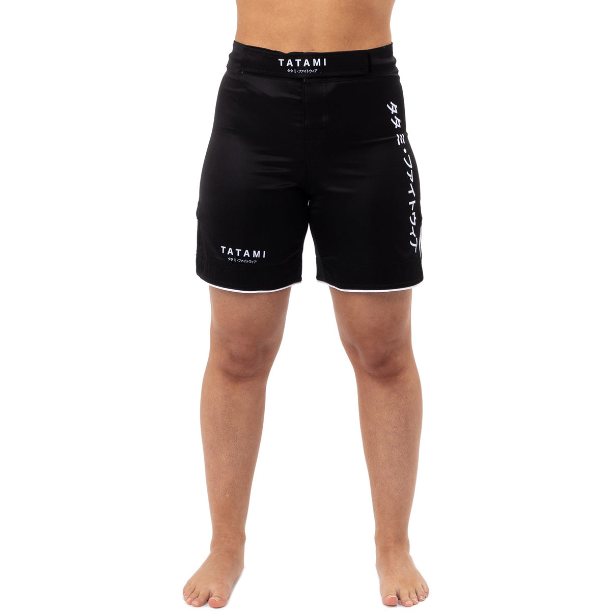 Tatami Fightwear Women's Katakana Grappling Shorts - Black Tatami Fightwear