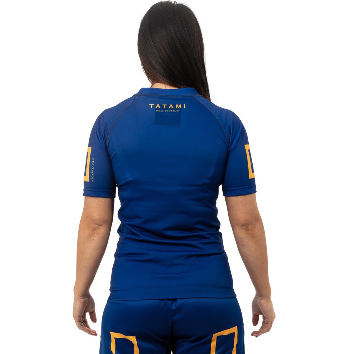 Tatami Fightwear Women's Katakana Short Sleeve Rashguard - Navy - Forza Sports