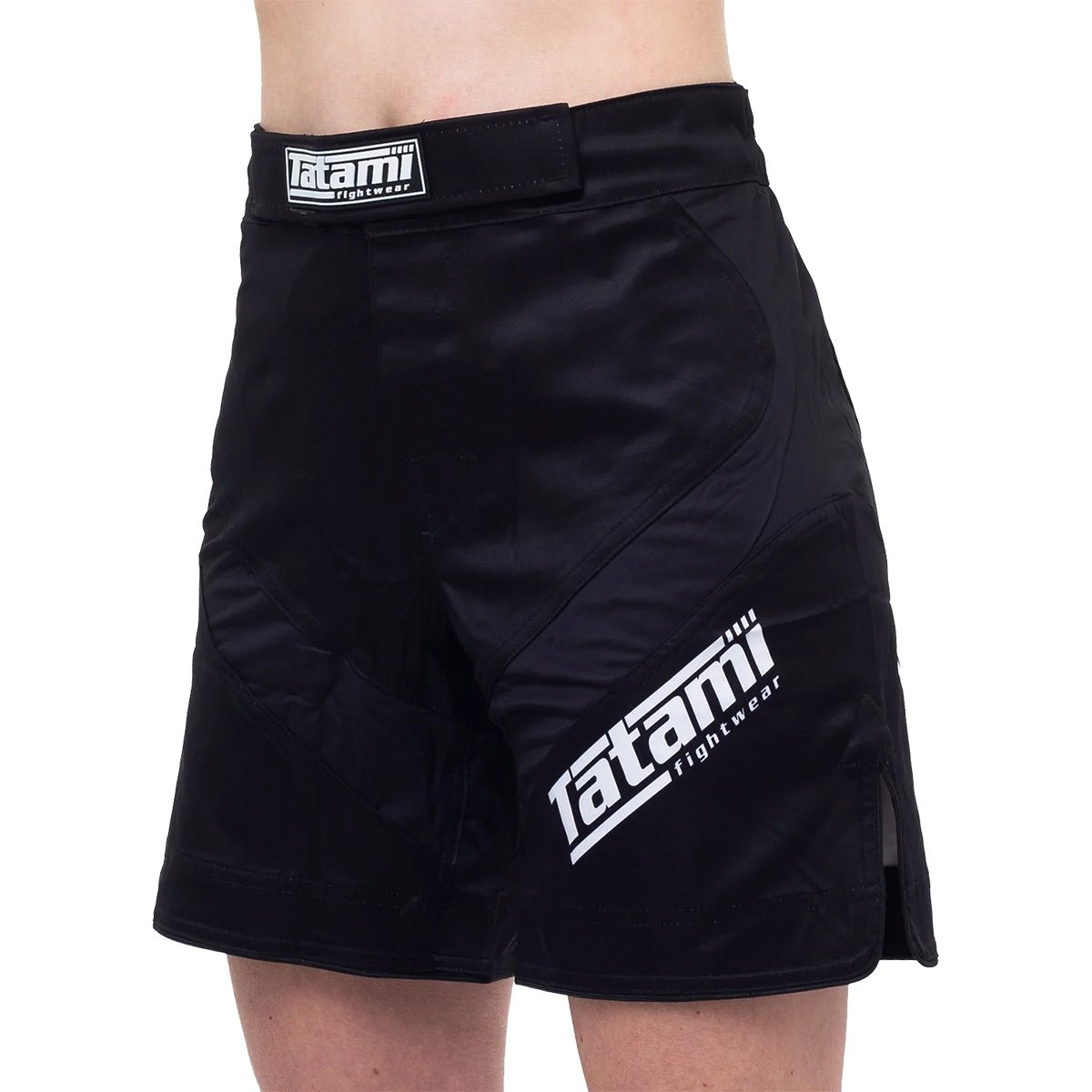 Tatami Fightwear Women's Dynamic Fit IBJJF Fight Shorts - Black - Forza Sports