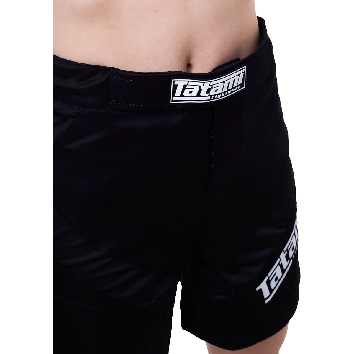 Tatami Fightwear Women's Dynamic Fit IBJJF Fight Shorts - Black - Forza Sports