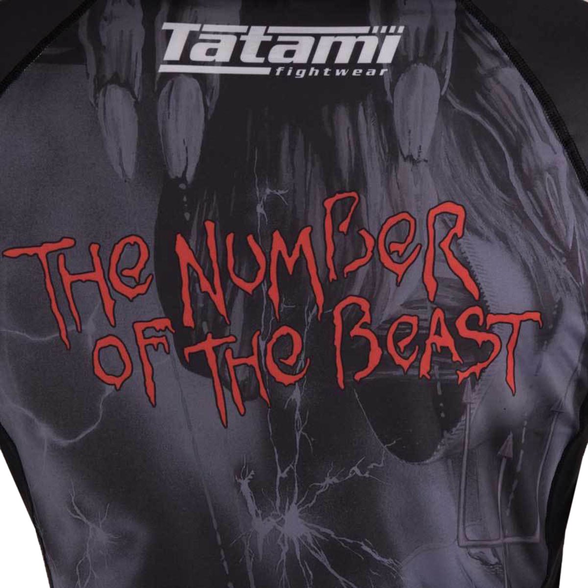 Tatami Fightwear x Iron Maiden Ladies Number of the Beast Long Sleeve Rashguard - Forza Sports
