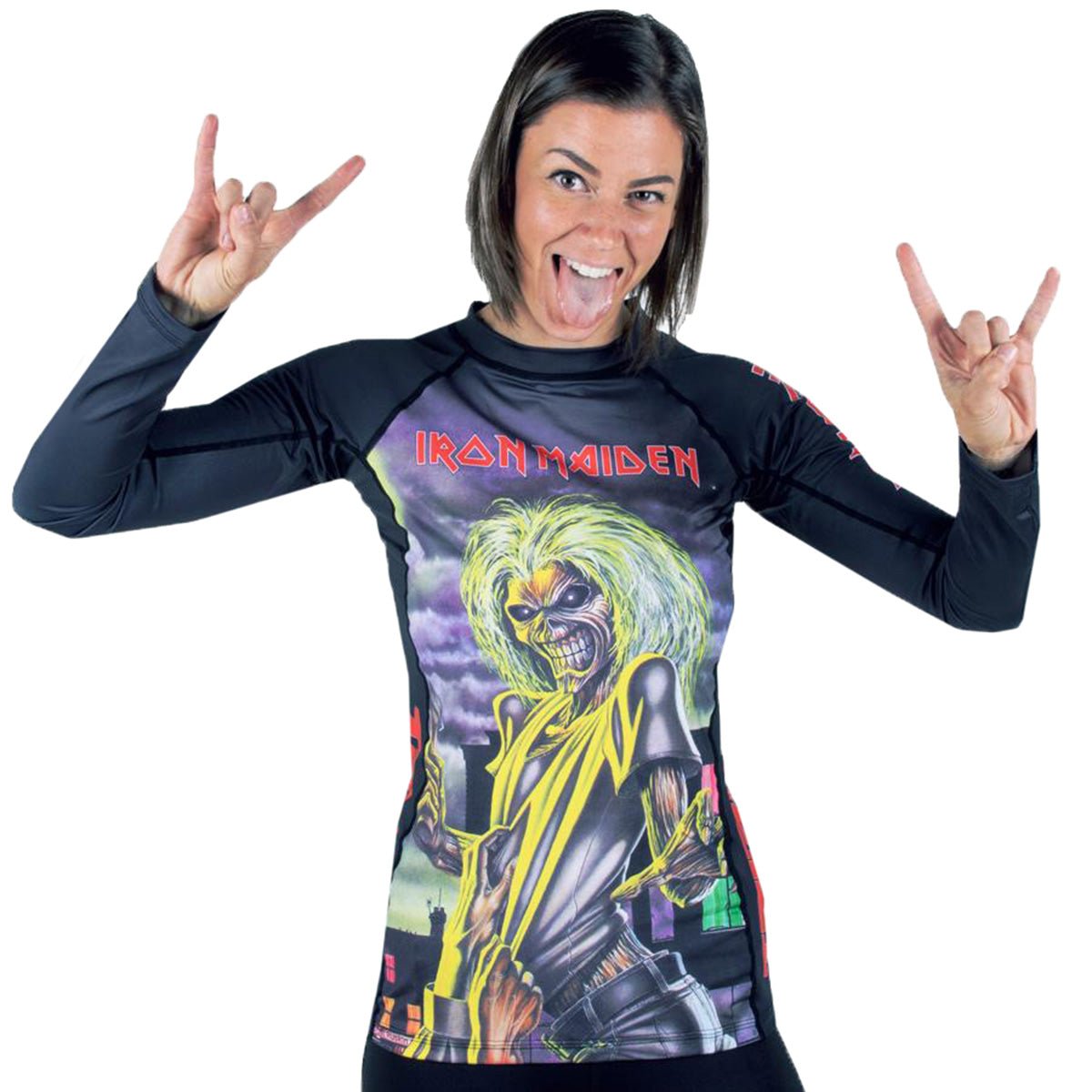 Tatami Fightwear x Iron Maiden Ladies Killers Long Sleeve Rashguard - Forza Sports