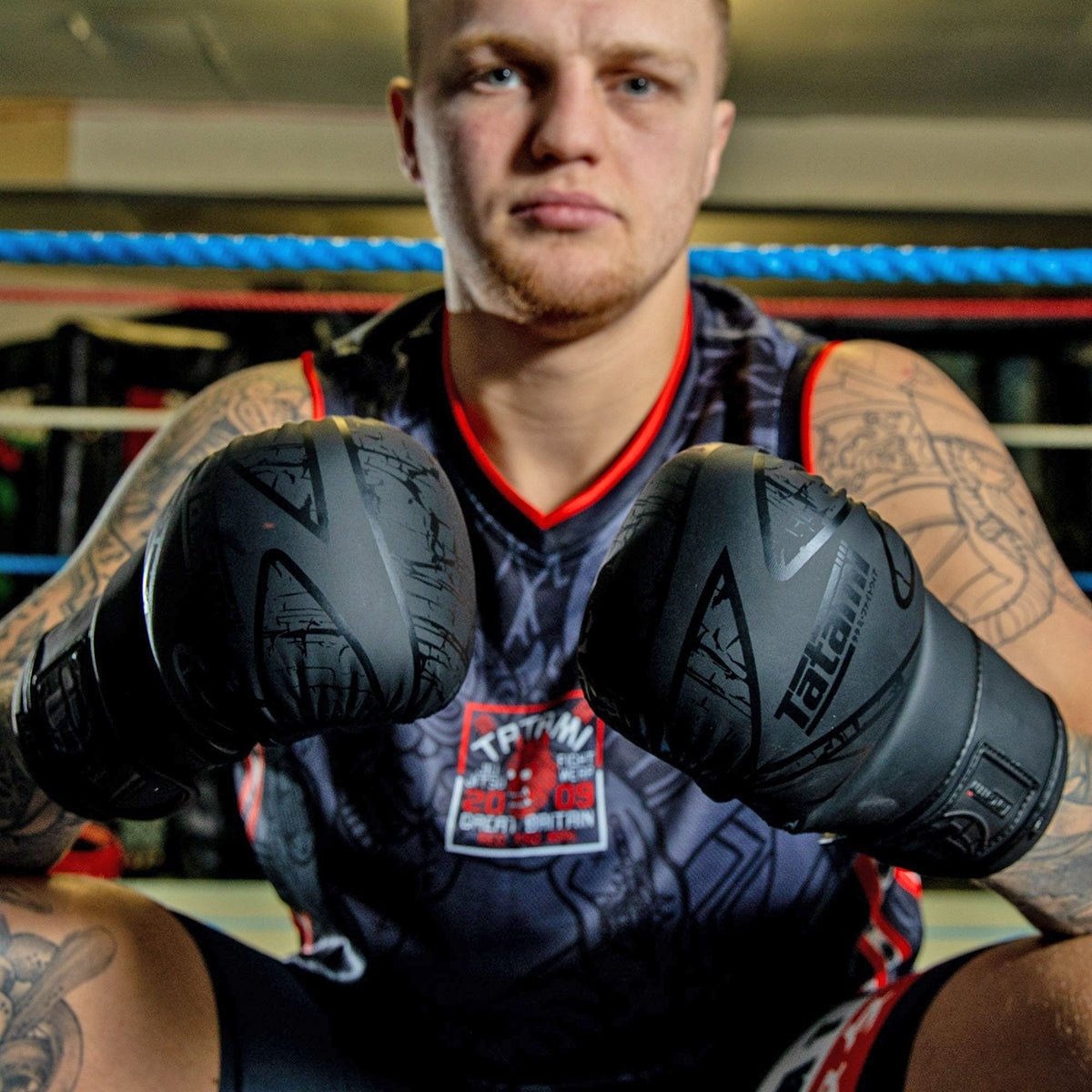 Tatami Fightwear 6 oz. Obsidian MMA Sparring Gloves - Black