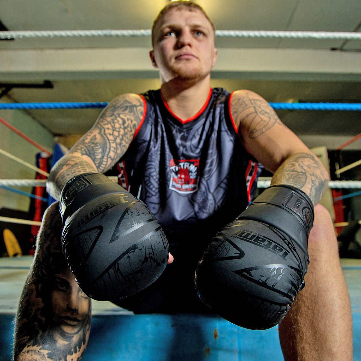 Tatami Fightwear 6 oz. Obsidian MMA Sparring Gloves - Black
