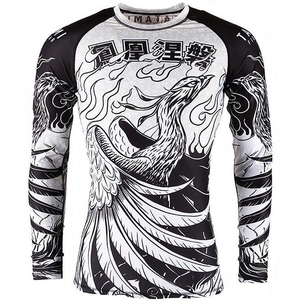 Tatami Fightwear Meerkatsu Phoenix Rising BJJ Long Sleeve Rashguard - Forza Sports