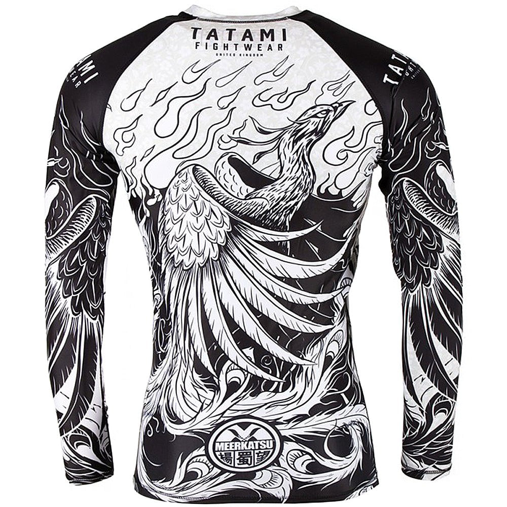 Tatami Fightwear Meerkatsu Phoenix Rising BJJ Long Sleeve Rashguard - Forza Sports
