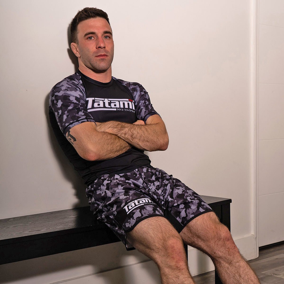 Tatami Fightwear Recharge Short Sleeve Rashguard - Camo - Forza Sports