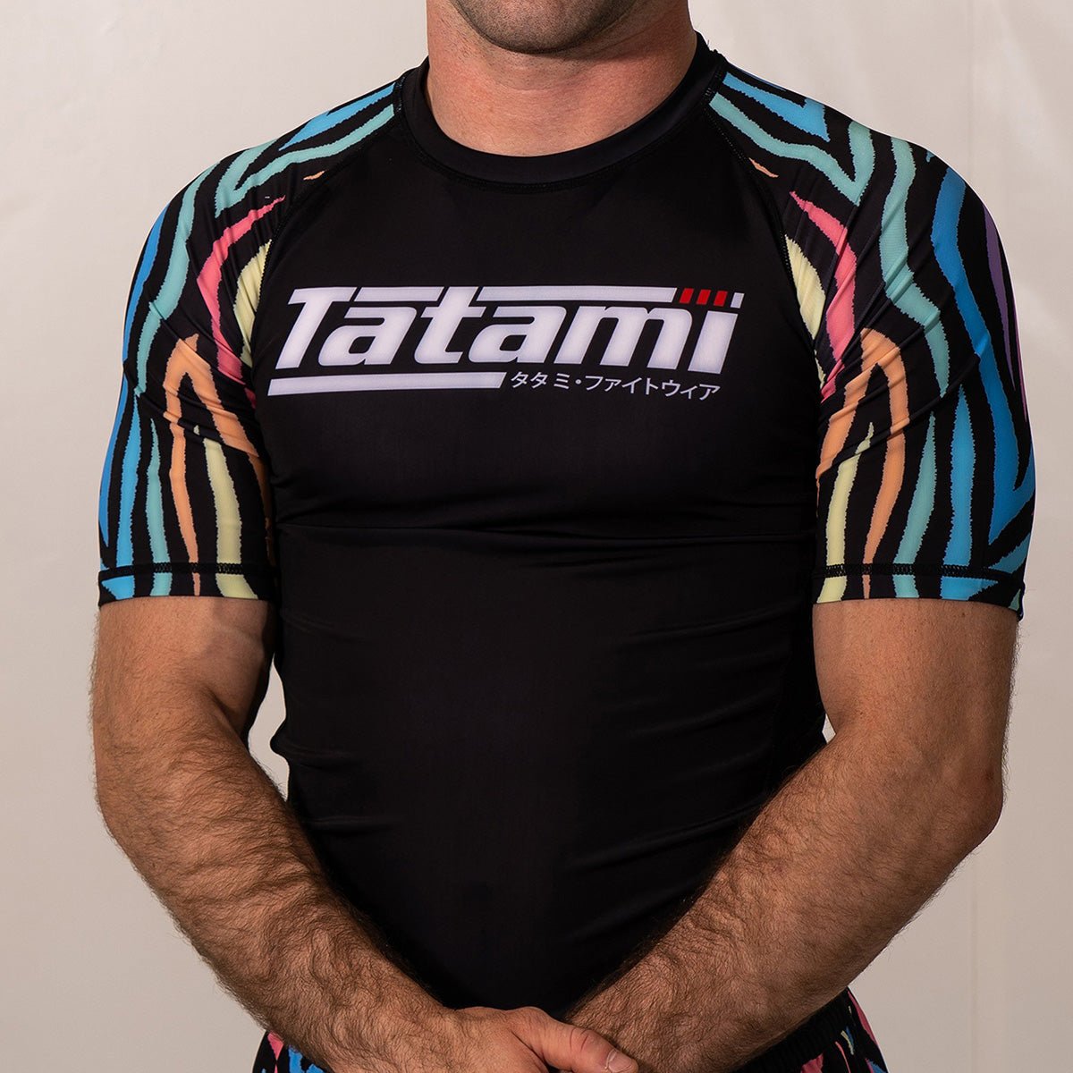 Tatami Fightwear Recharge Short Sleeve Rashguard - Neon - Forza Sports