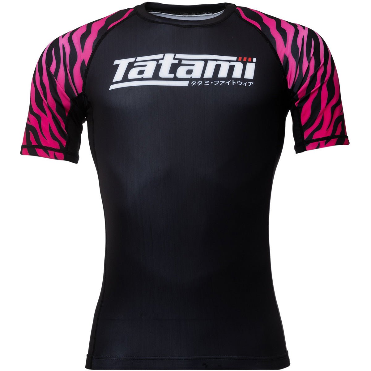 Tatami Fightwear Recharge Short Sleeve Rashguard - Pink - Forza Sports