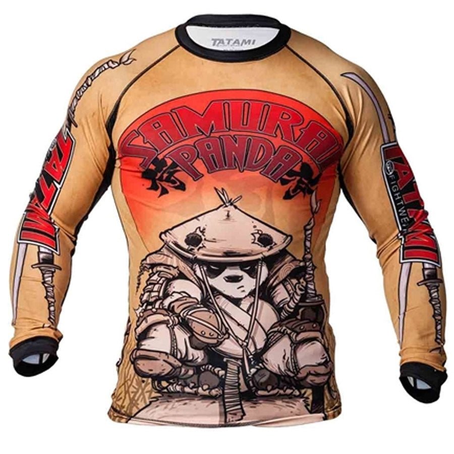 Tatami Fightwear Samurai Panda Long Sleeve Rashguard - Forza Sports