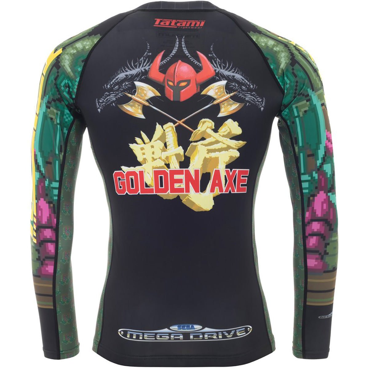 Tatami Fightwear x Sega Golden Long Sleeve BJJ Rashguard - Forza Sports