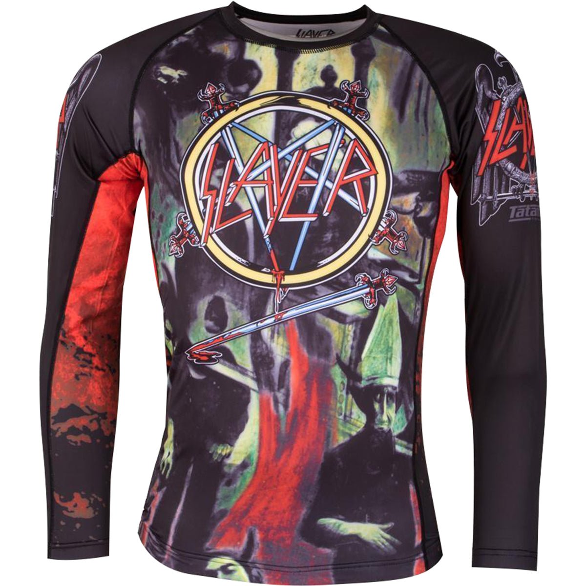 Tatami Fightwear Slayer Reign In Blood Long Sleeve BJJ Rashguard - Forza Sports