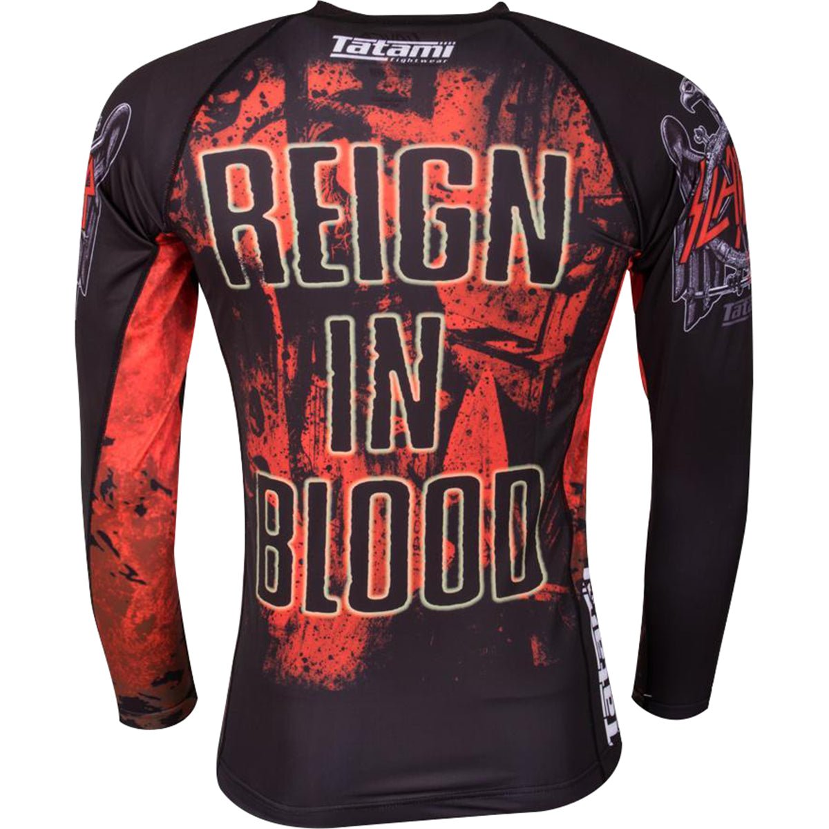 Tatami Fightwear Slayer Reign In Blood Long Sleeve BJJ Rashguard - Forza Sports