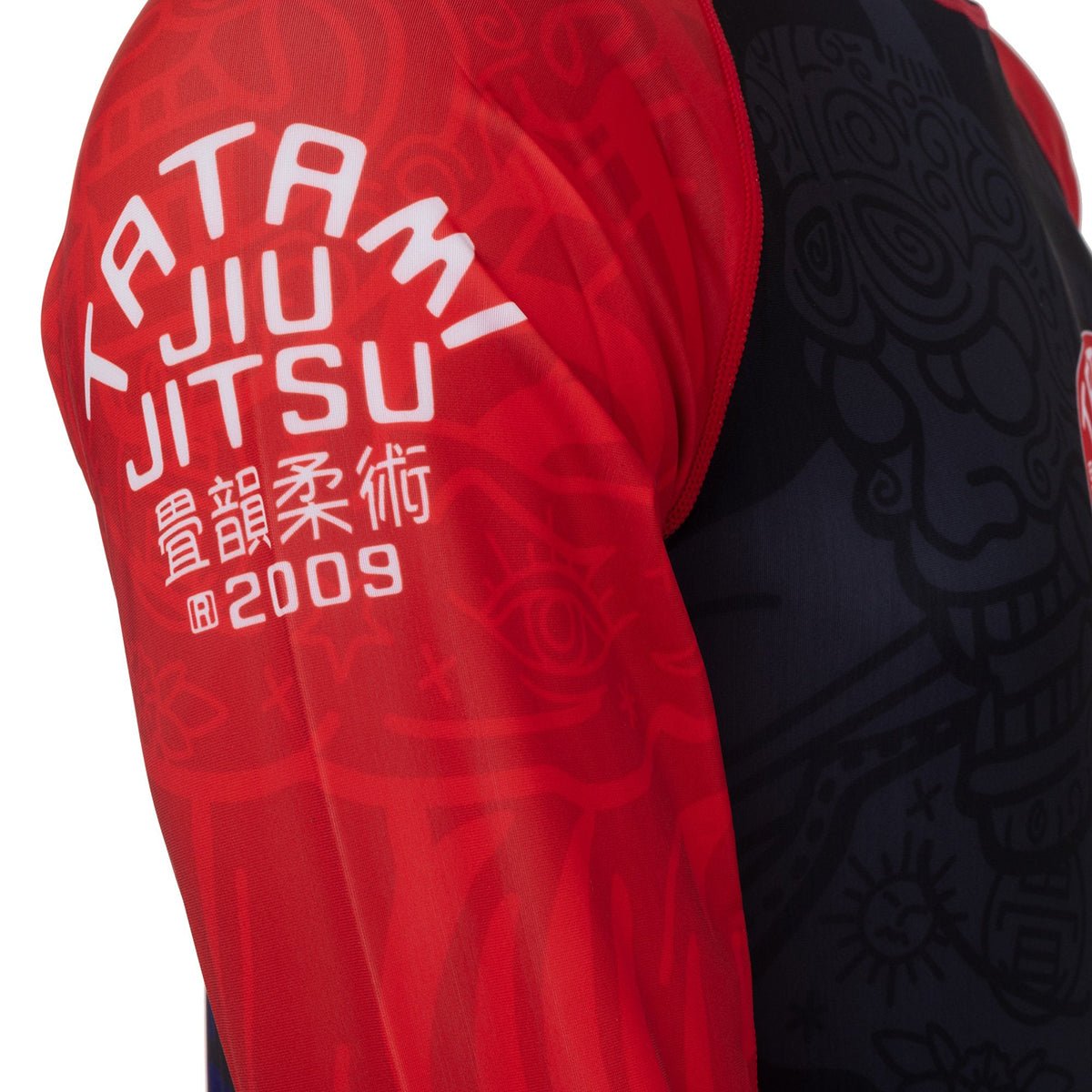 Tatami Fightwear Takedown Tiger Eco Tech Recycled Long Sleeve Rashguard - Black - Forza Sports