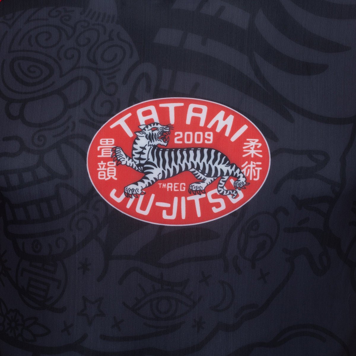 Tatami Fightwear Takedown Tiger Eco Tech Recycled Long Sleeve Rashguard - Black - Forza Sports