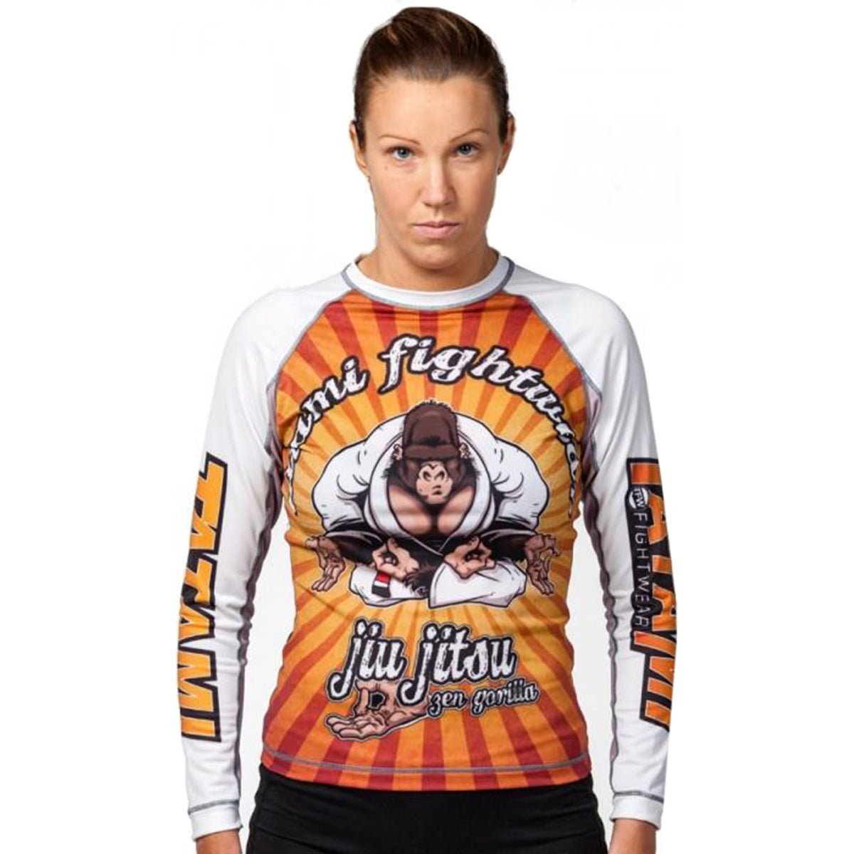 Tatami Fightwear Women's Zen Gorilla Long Sleeve Rashguard - Forza Sports