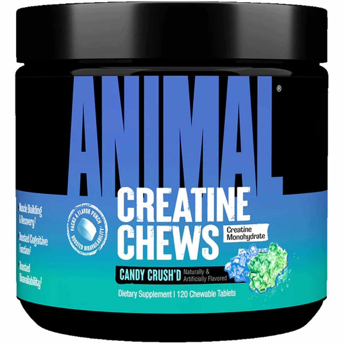Universal Nutrition Animal Creatine Chews - 120 Tablets - Forza Sports