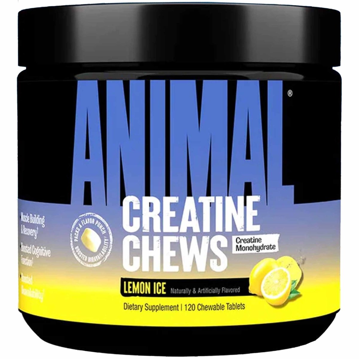 Universal Nutrition Animal Creatine Chews - 120 Tablets - Forza Sports