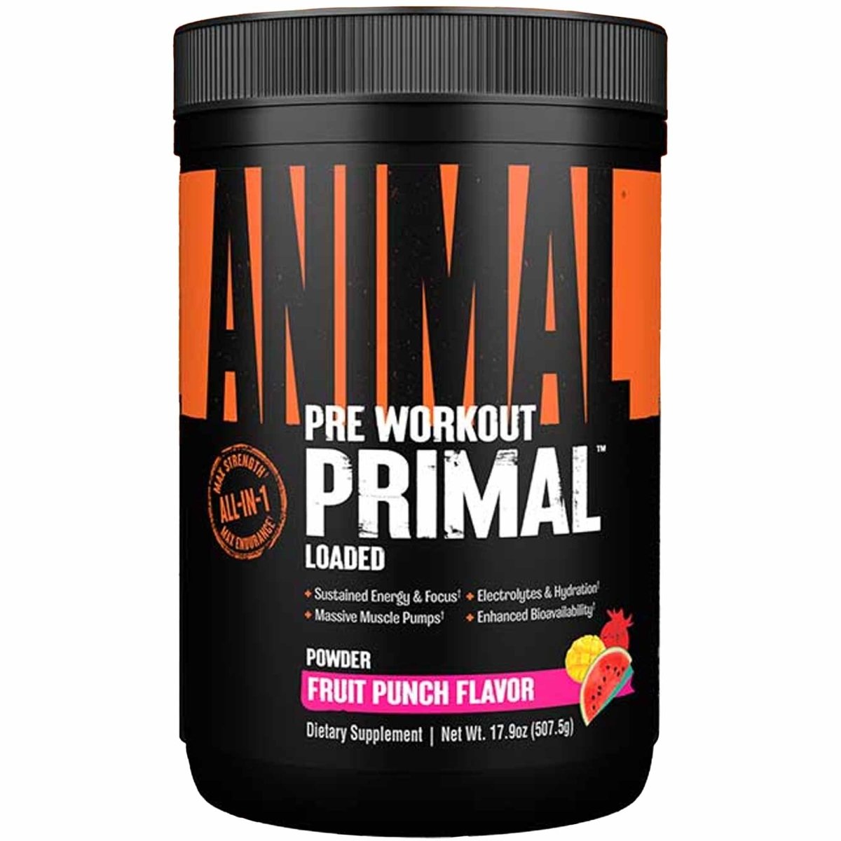 Universal Nutrition Animal Primal Pre - Workout Powder Supplement - 25 Servings - Forza Sports