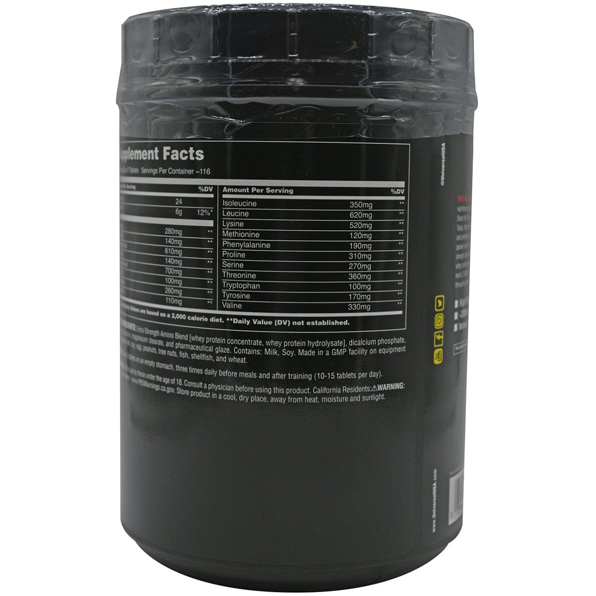 Universal Nutrition Amino 2700 Dietary Supplement - Forza Sports