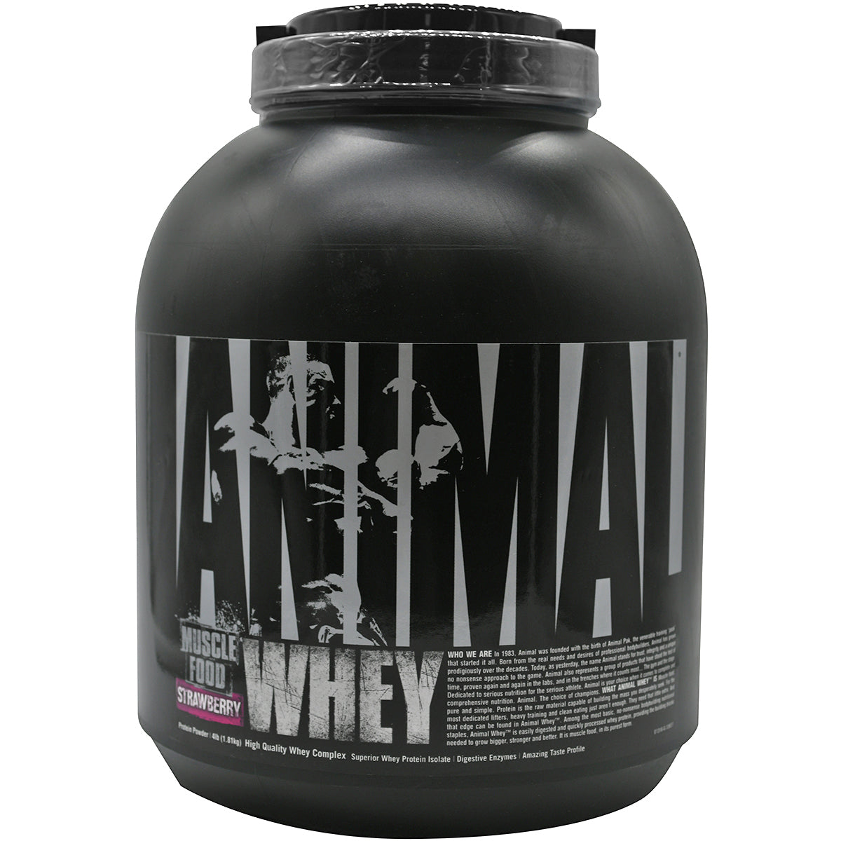Universal Nutrition Animal Whey - 54 Servings - Strawberry Universal Nutrition