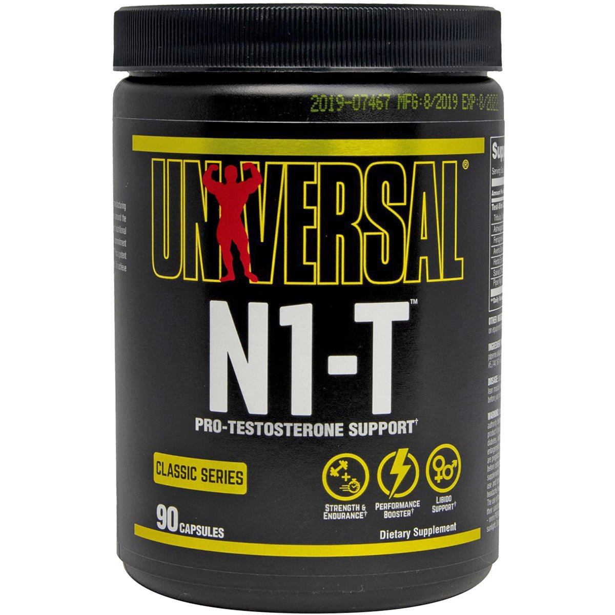 Universal Nutrition N1 - T Dietary Supplement - 90 Capsules - Forza Sports