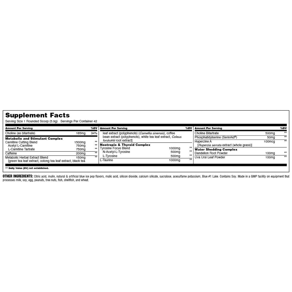 Universal Nutrition Animal Cuts Powder Dietary Supplement - Forza Sports