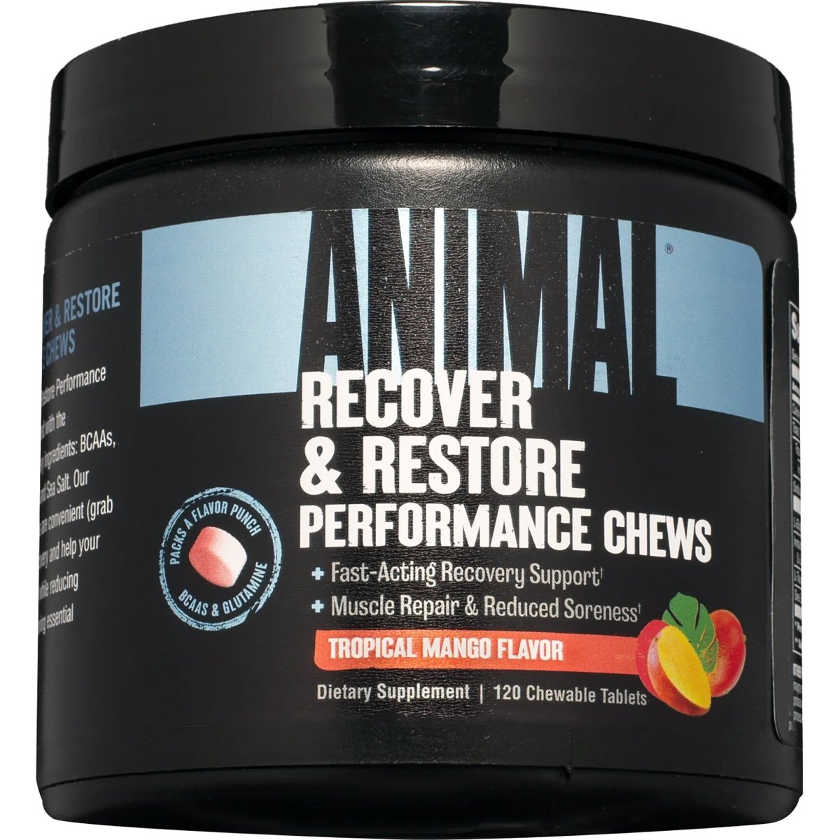 Universal Nutrition Animal Recovery Chews - Tropical Mango - 120 Tablets - Forza Sports